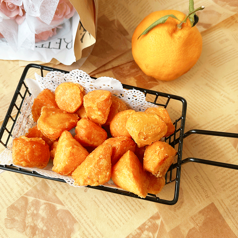 锅巴红薯油炸小吃薯块网红甘梅地瓜条冷冻空气炸锅半成品食材商用