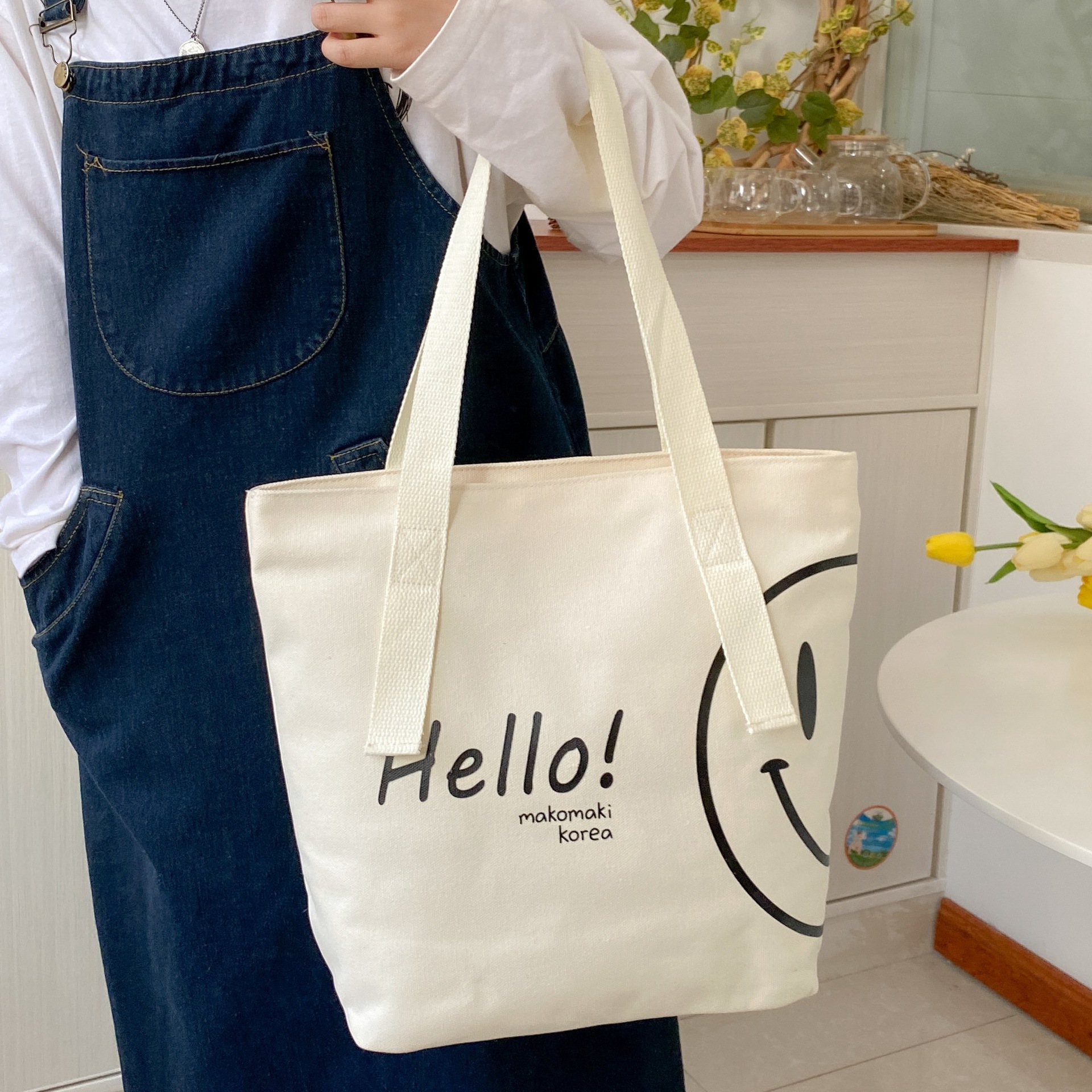 帆布袋单肩包加厚