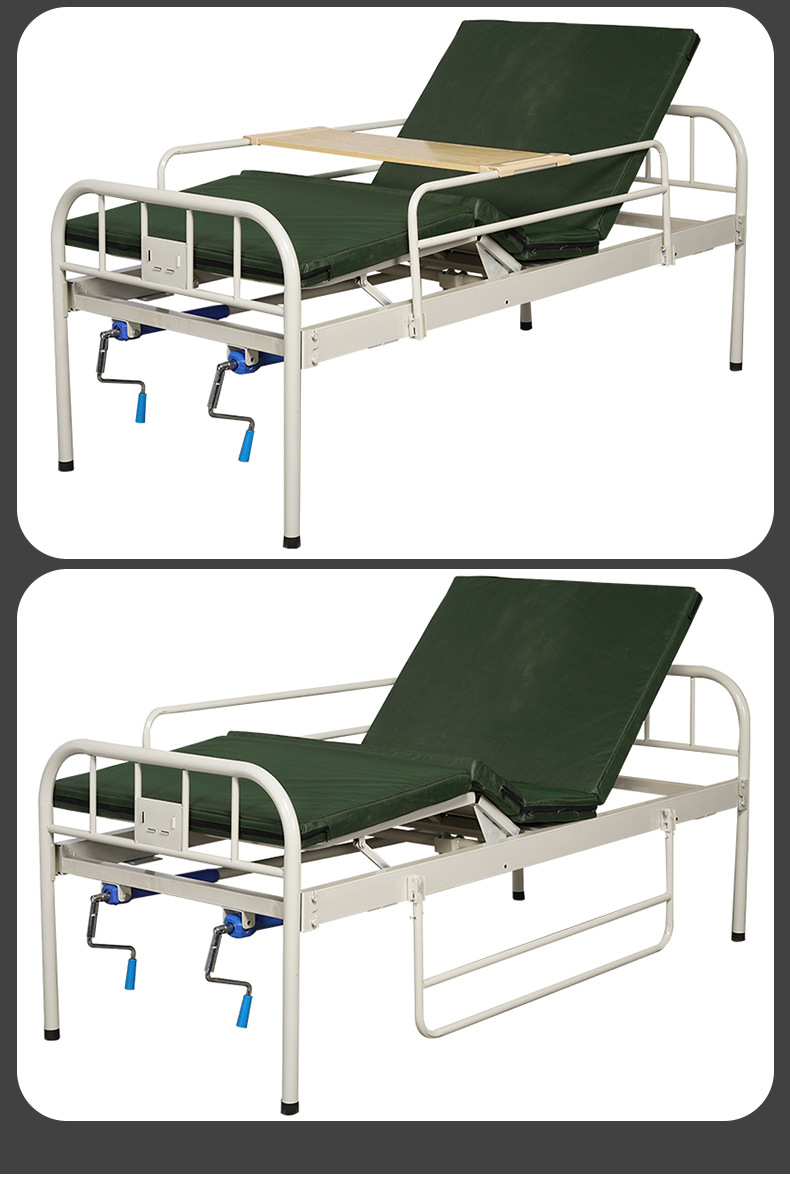 养老院用手摇护理床 家用老人残疾人双摇床 病人起背就餐升降床