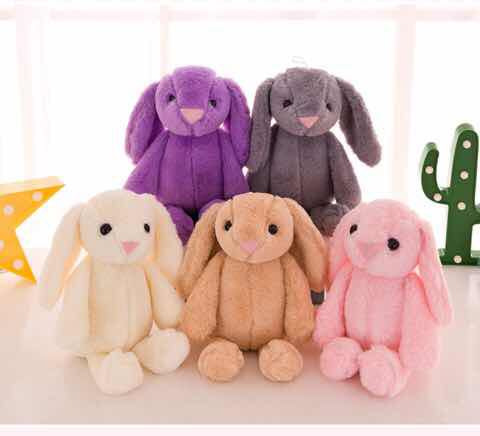 新款兔子公仔长耳朵兔子毛绒玩具抱睡新玩偶女生抖音抓机娃娃公仔