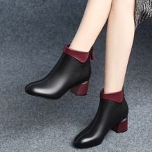 Woman Ankle Boots Women for Shoes winter Elastic plus size1