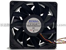 全新润达RUNDA RS14038B12D-FPS 12V 0.45A 大风量变频器散热风扇