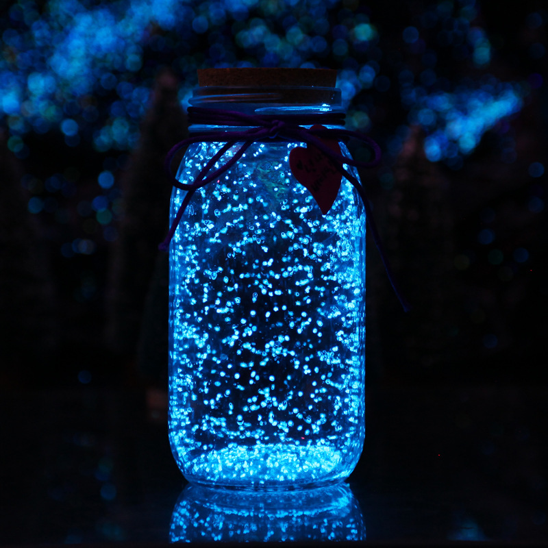 星星瓶夜光许愿瓶520塑料管星空瓶漂流瓶荧光折纸玻璃瓶生日礼物