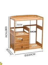 茶水柜置物架移动实木客厅简约储小型茶桌边新中式茶叶厨房餐边柜