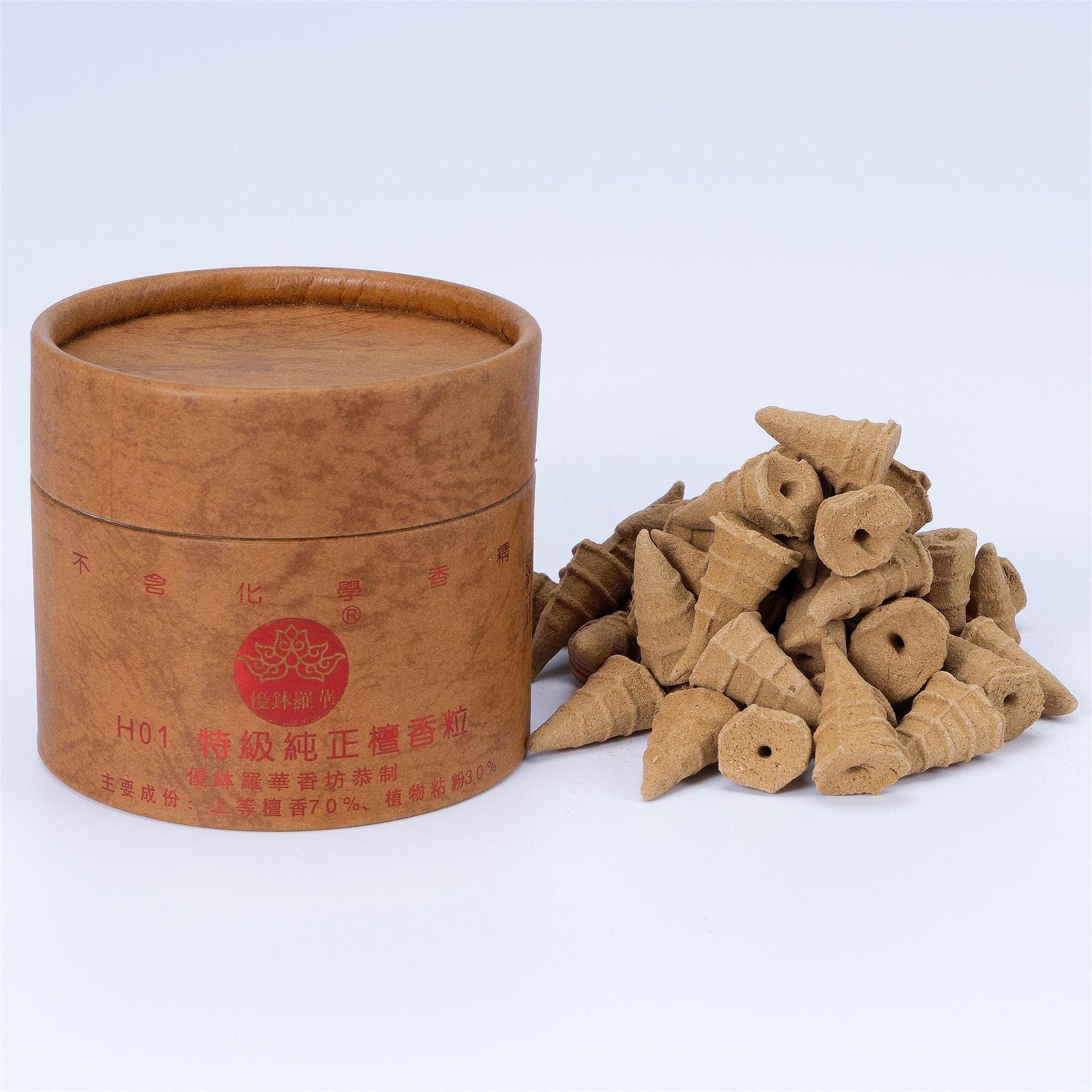 自产自销〔优钵罗华〕h01 檀香粒〈50粒,手工制作〉-阿里巴巴