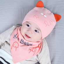 婴儿帽子春秋0-3-6-12个月胎帽男新生婴儿儿帽子秋冬初生女宝宝帽