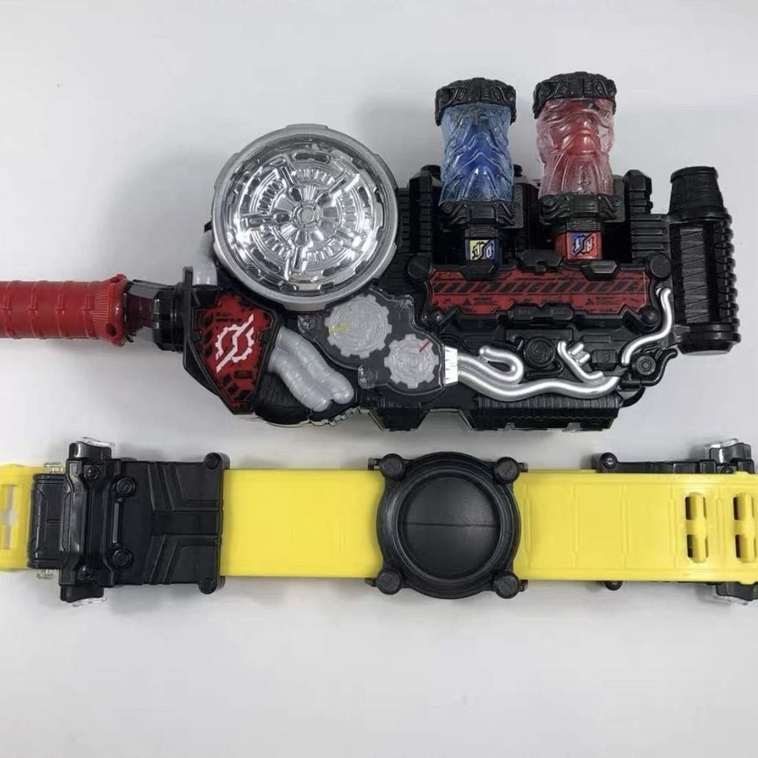 2手假面骑士build变身腰带满瓶 兔子 坦克 饮料瓶dx日版 万代