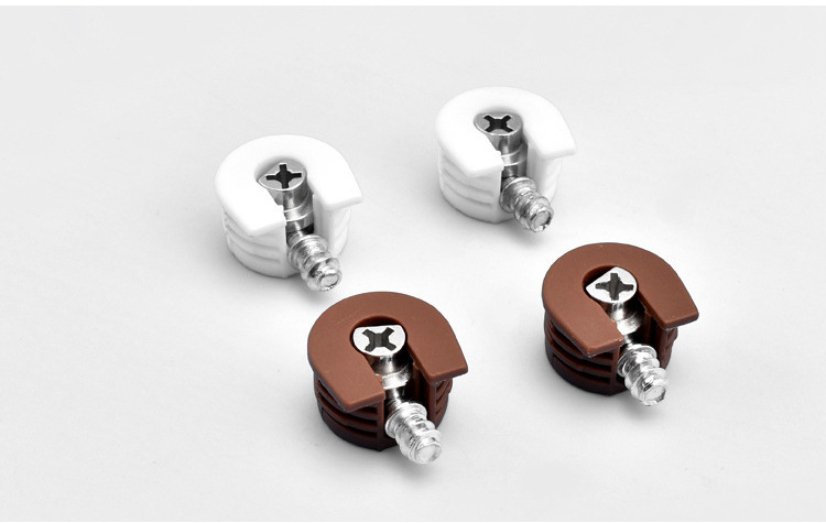 三合一层板托 隐藏橱柜鞋柜二合一板托可拆装家具连接件隔板钉