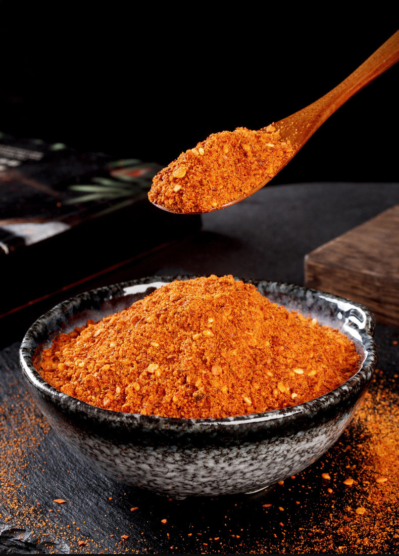 香辣撒料火锅干碟烧烤调味品香辣蘸料 真鲜见半成品辣椒面2斤