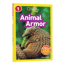 英文原版National Geographic Kids Readers L1 Animal Armor美国