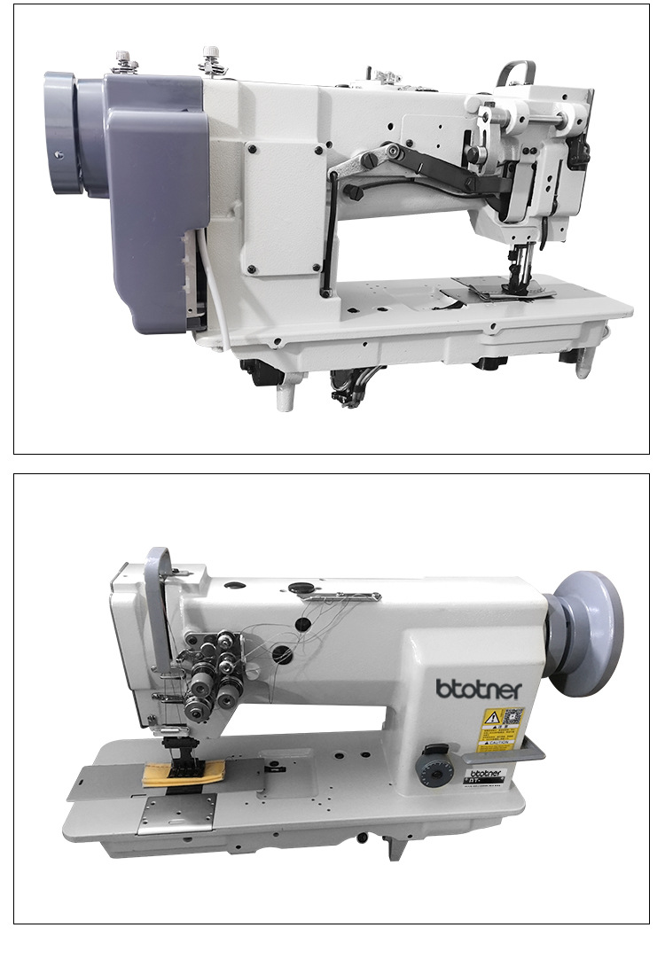 工厂批发双针机同步双针缝纫机电脑直驱自动平车厚料三同步双针车