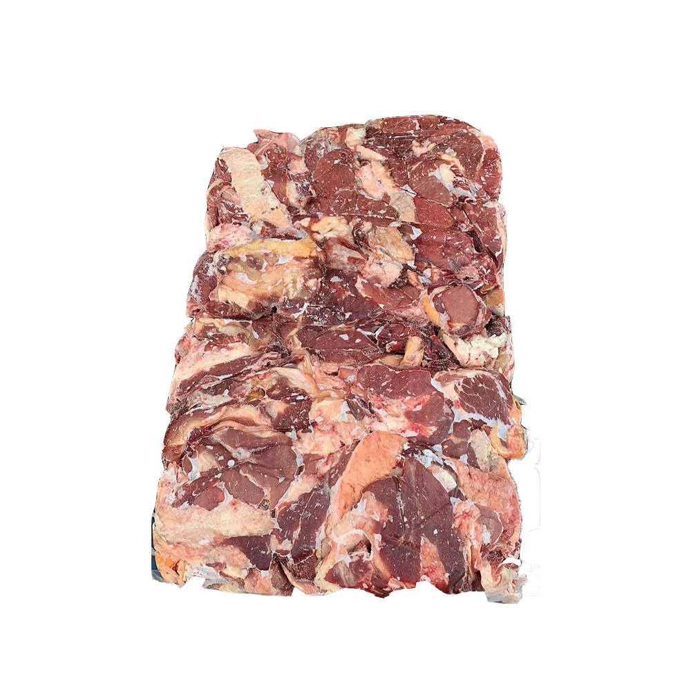 乌拉圭牛碎肉烧烤穿串绞肉馅炖煮炒菜进口牛碎肉80比例牛碎肉