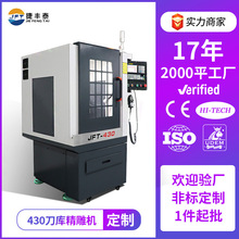 非标定制数控精雕机小型cnc 金属铜铝模具雕铣机铸铁全自动换刀