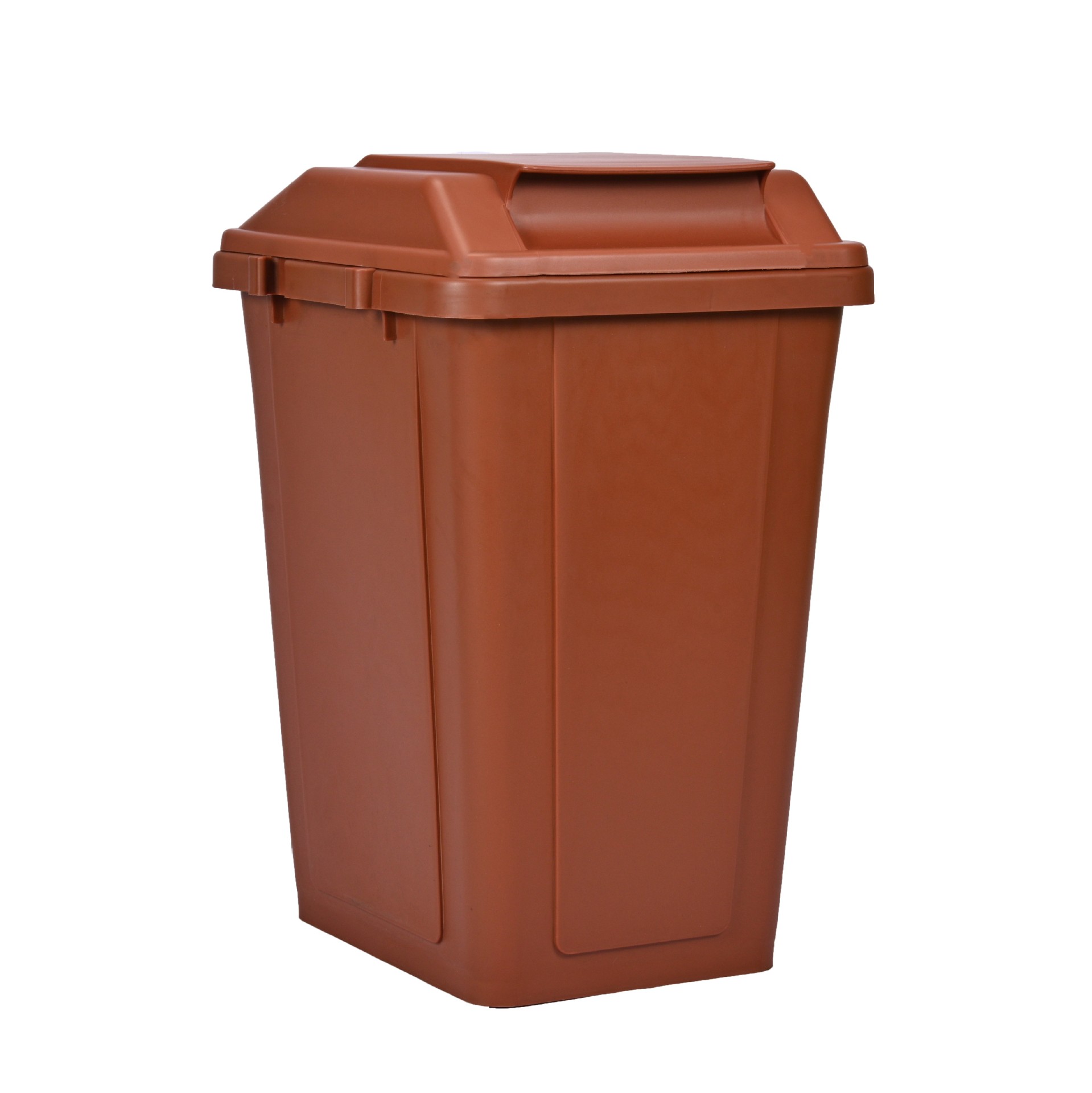 家用厨房四色分类互扣式垃圾桶不带内桶 环卫翻盖垃圾桶