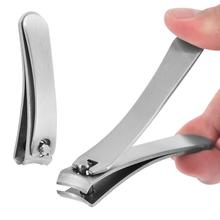 大弯指甲钳单个不锈钢指甲剪创意多功能美甲修甲指甲刀
