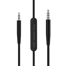 BOSE博士耳机配件QC25音频线 QC35耳机线 兼容3.5mm接口大线径2.5