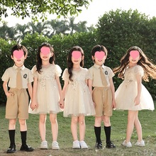 六一儿童合唱演出服蓬蓬裙女童舞蹈纱裙幼儿园毕业照礼服表演服装