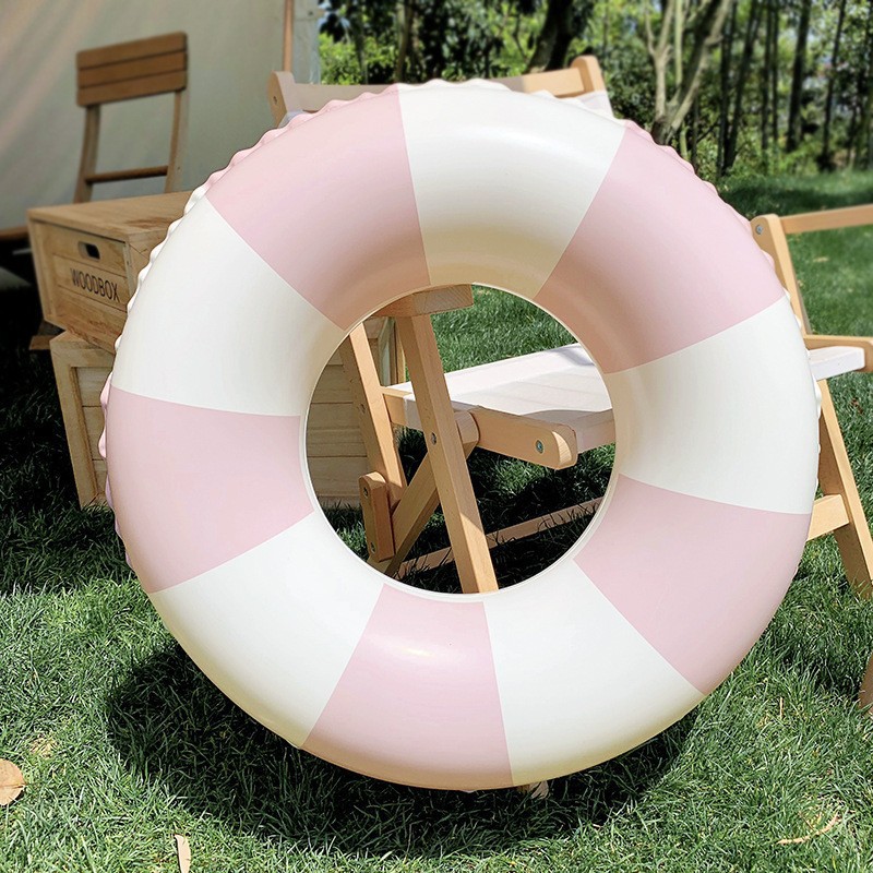 2023 Men's Thickened Extra Large Swimming Ring with Handle Adult Inflatable Life Buoy Underarm Swimming Equipment