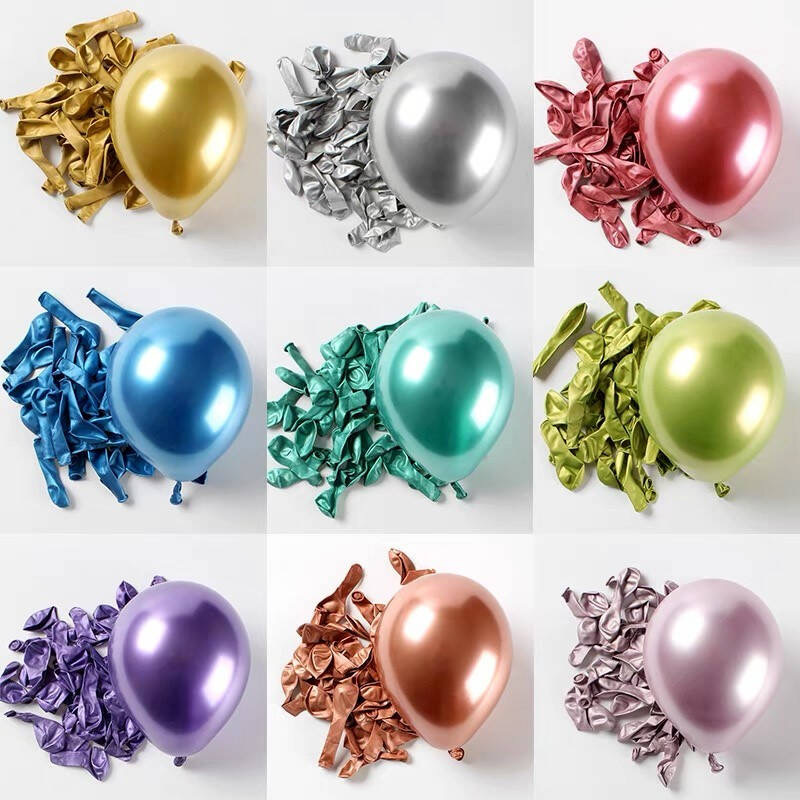 5-Inch 10-Inch 12-Inch 18-Inch Metal Thickening round Balloon Wedding Birthday Party Decoration Scene Wholesale