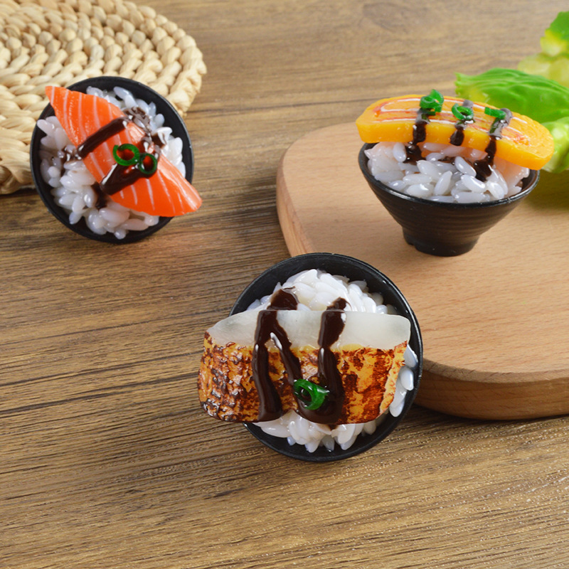 Live Broadcast Supply Simulated Sushi Rice Candy Toy Toy Model Simulation Food Candy Toy Food Props Ornaments