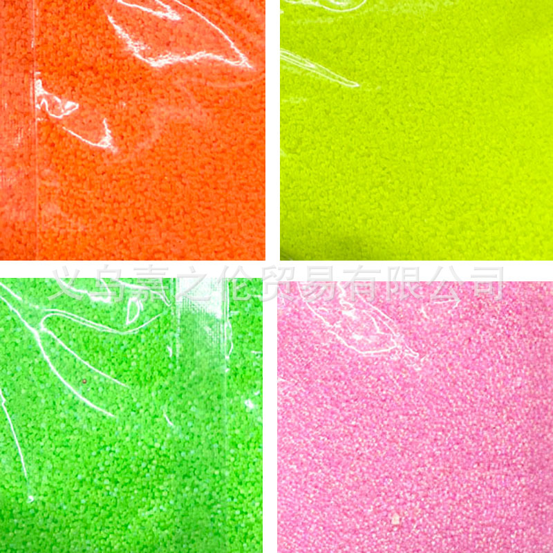 8mm彩色玻璃微珠美甲珠鱼子酱填充珠饰电镀玻璃珠