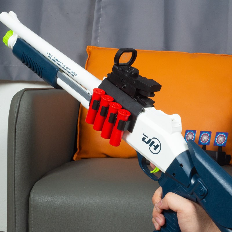 xm1014软弹枪抛壳喷子来福男孩枪散弹霰弹s686玩具仿真吃鸡儿童枪