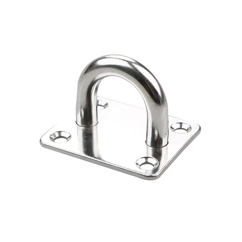 spot sales square door latch marine hardware accessories hook fixing buckle lanyard base hinge accessories