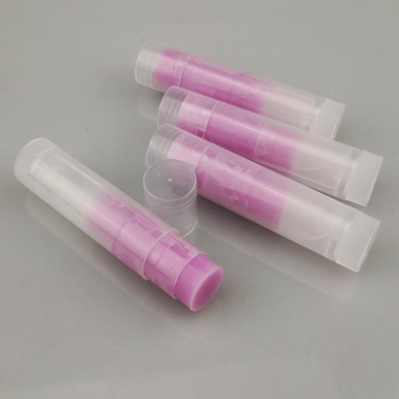 Cross-Border Luminous Lip Balm Logo-Free Transparent 6-Color Luminous Lipstick Lip Balm Fluorescent Green Lipstick 4G