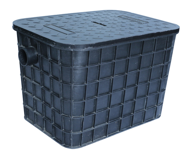 台州厂家塑料隔油池 方形圆形油污分离器 厨房家用pe成品隔油井