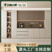 深圳市全屋定制餐边柜一门到顶家用收纳柜定制各种家具