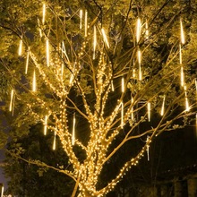 2023led树灯酒吧庭院装饰灯流星雨灯户外圣诞装饰灯防水贴片亮化
