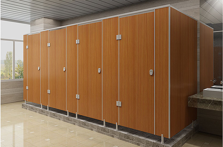 公共卫生间隔断厕所洗手间学校工地抗倍特隔断板pvc挡板铝蜂窝