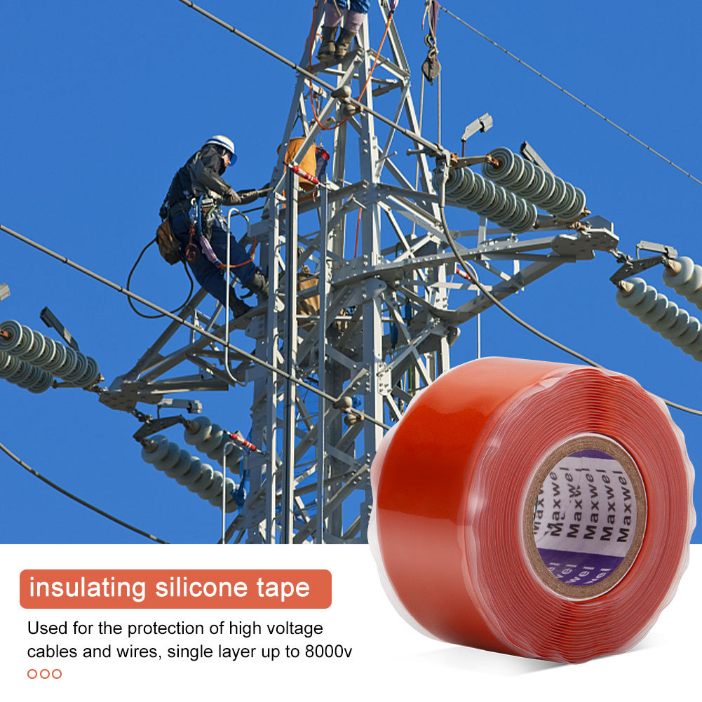 麦斯威迩妙思万能带耐高压电绝缘胶带硅橡胶自融自粘带工厂定制