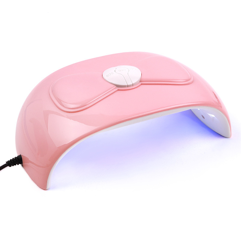 54w跨境双光源uv光疗灯sun美甲灯粉色 led光疗机美甲店专用美甲灯