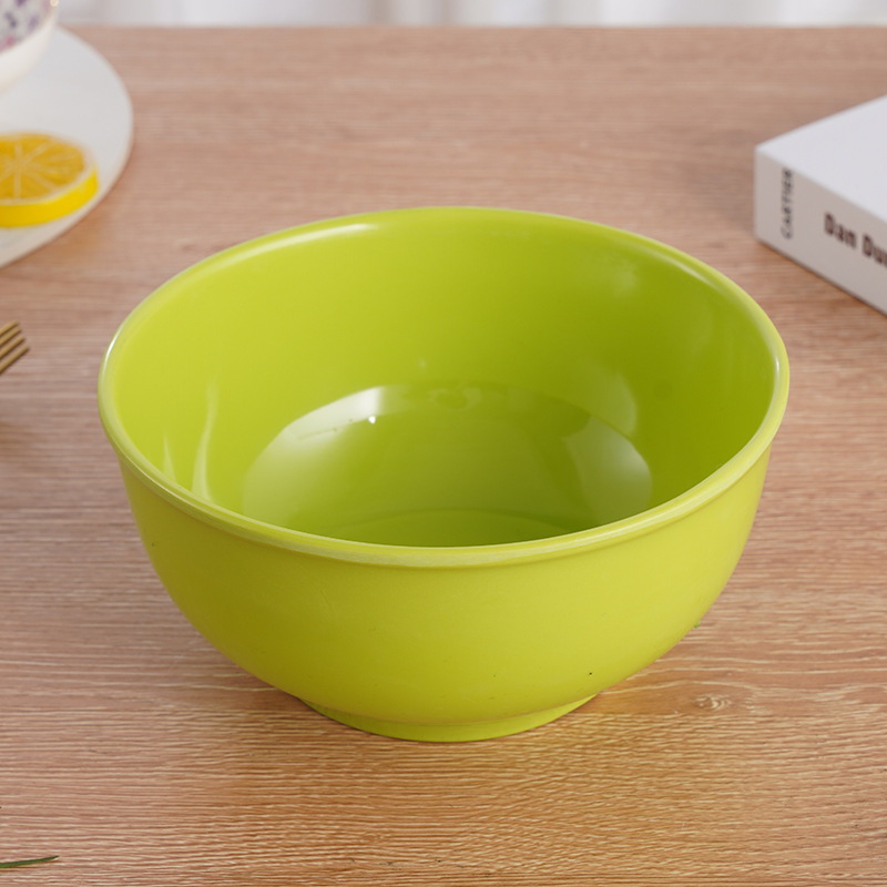 Yujing Colored Series Noodle Bowl Rice Bowl Canteen Hotel Restaurant Restaurant Bowl Dessert Sugar Water Bowl Hot Pot Restaurant Household Bowl Batch