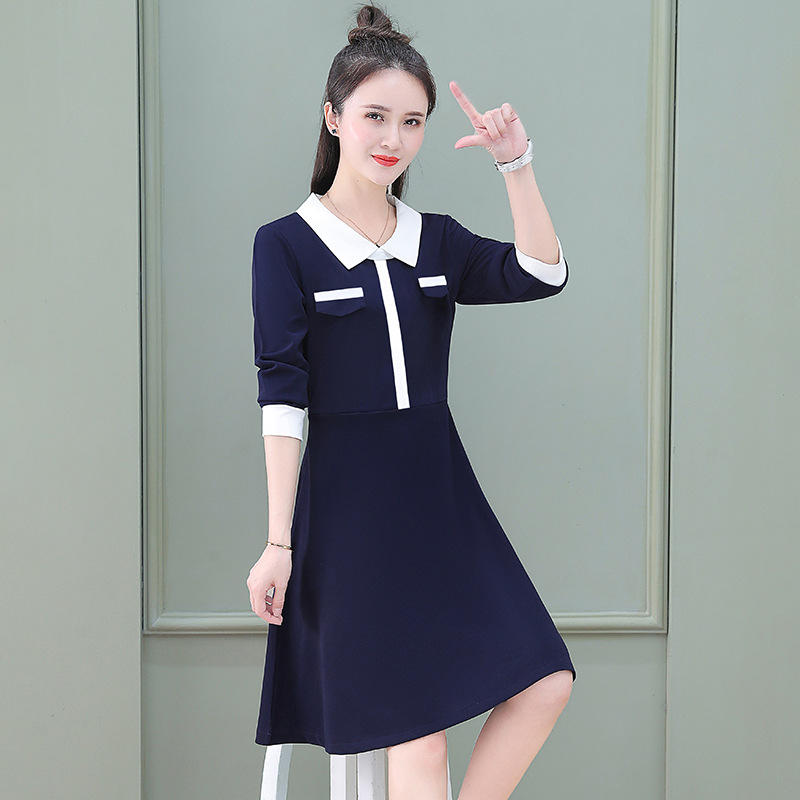 夏季减龄幼儿园教资教师正式场合上班族穿搭女面试连衣裙职业套装