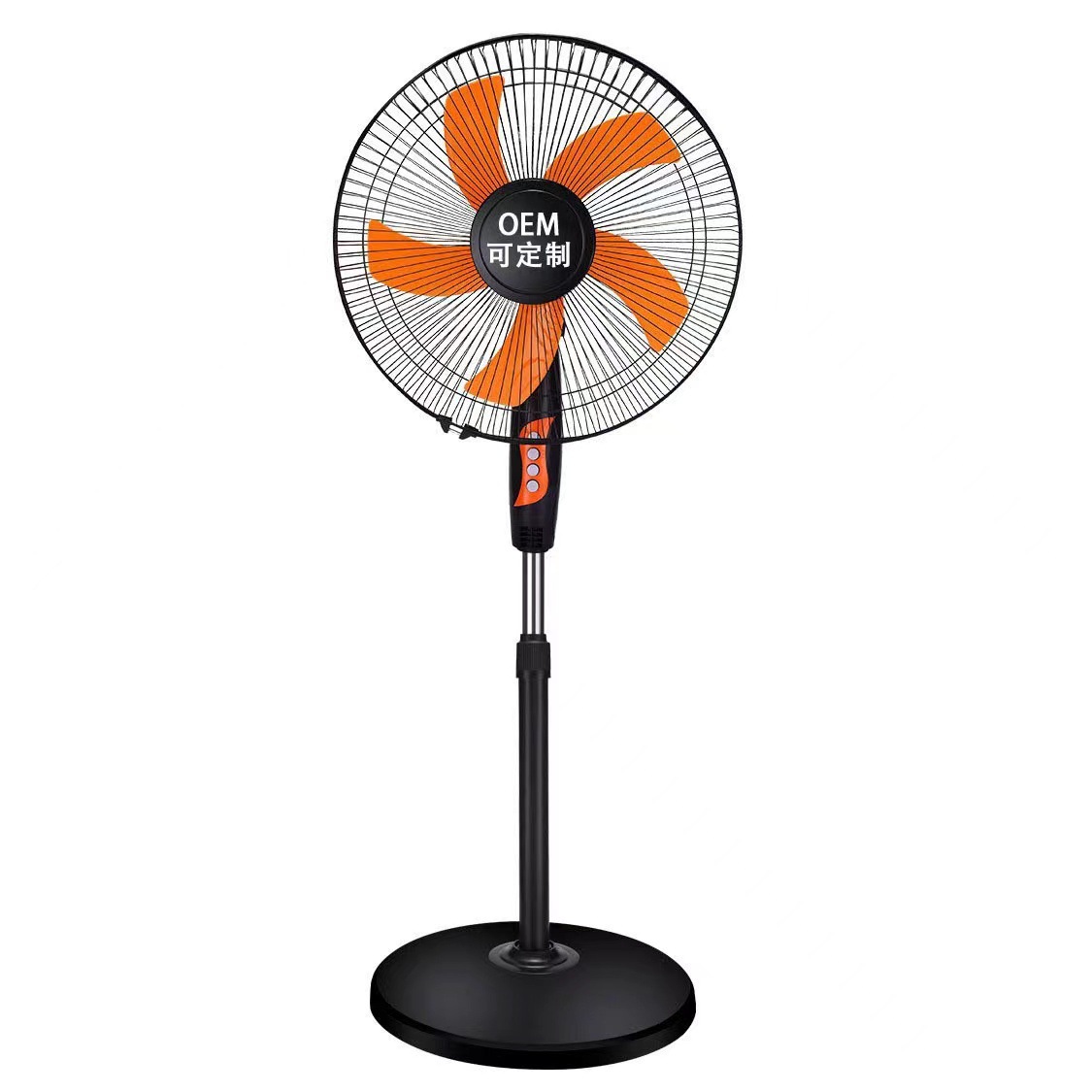 Cross-Border 16-Inch Floor Fan Mute Office Multi-Function Vertical Shaking Fan Electric Fan