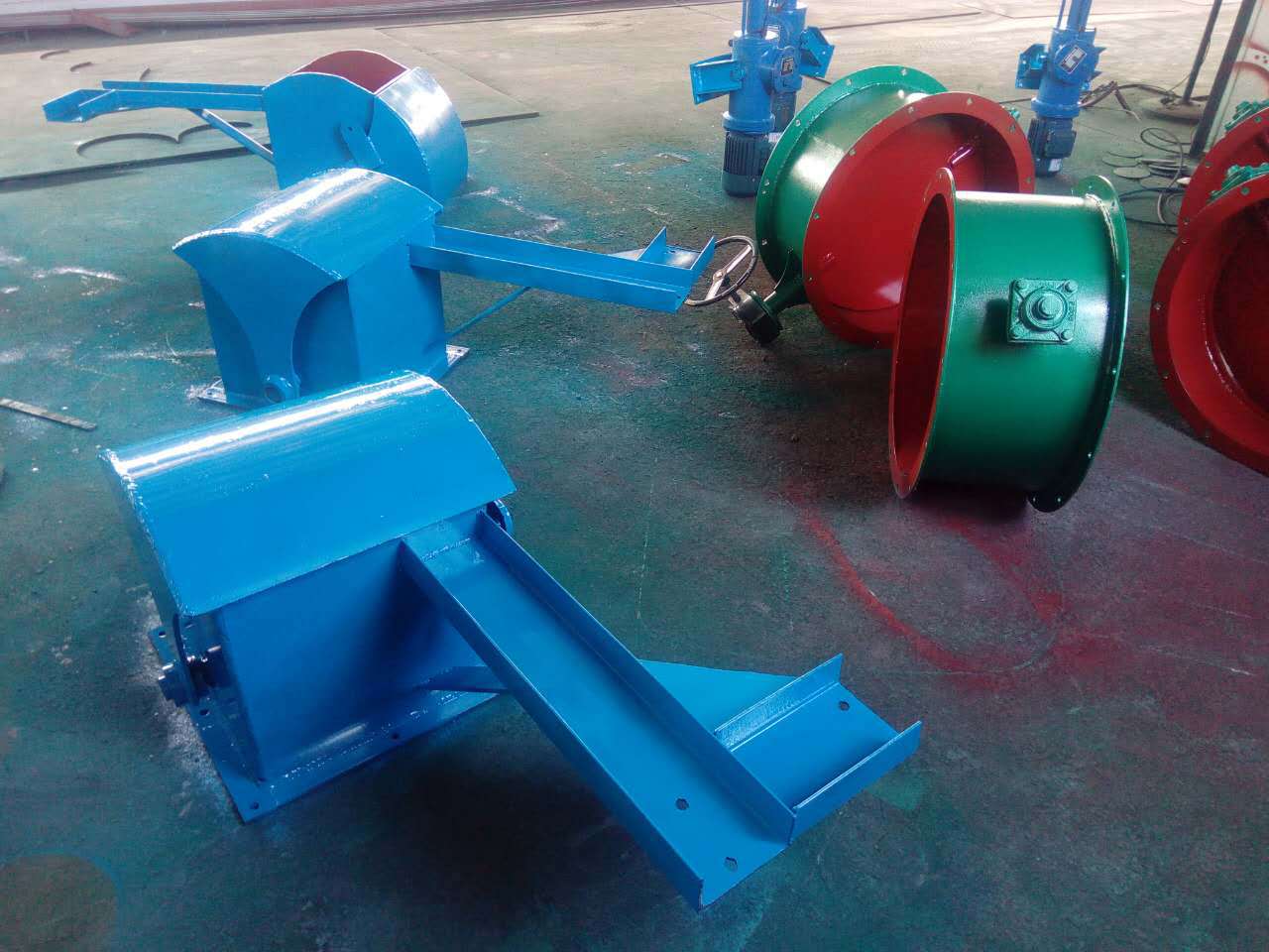 分料阀 三通分料器厂家 方口三通分料器 扇形分料器