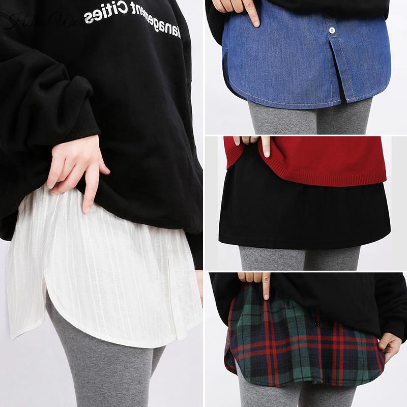 卫衣打底神器屁帘下摆孕妇鲨鱼裤女大码瑜伽遮屁帘衬衫秋冬屁帘子