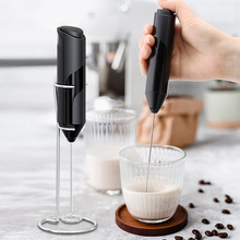 New Electric Milk Frother Handheld Egg Beater Milk Coffee跨