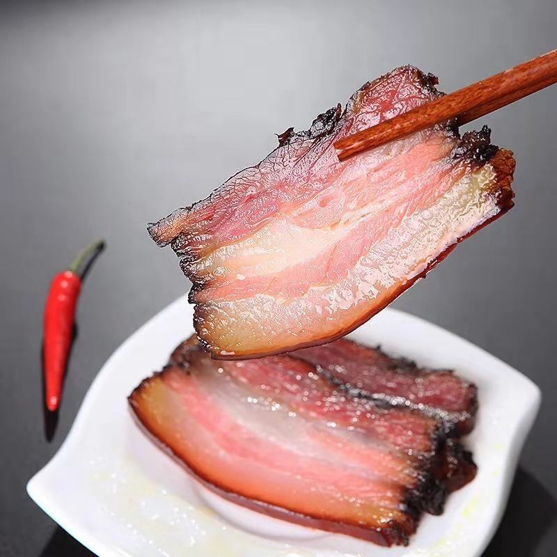 五花肉腊肉烟熏肉农家土猪腊肉云南特产腊排骨三线腊肉原味500g