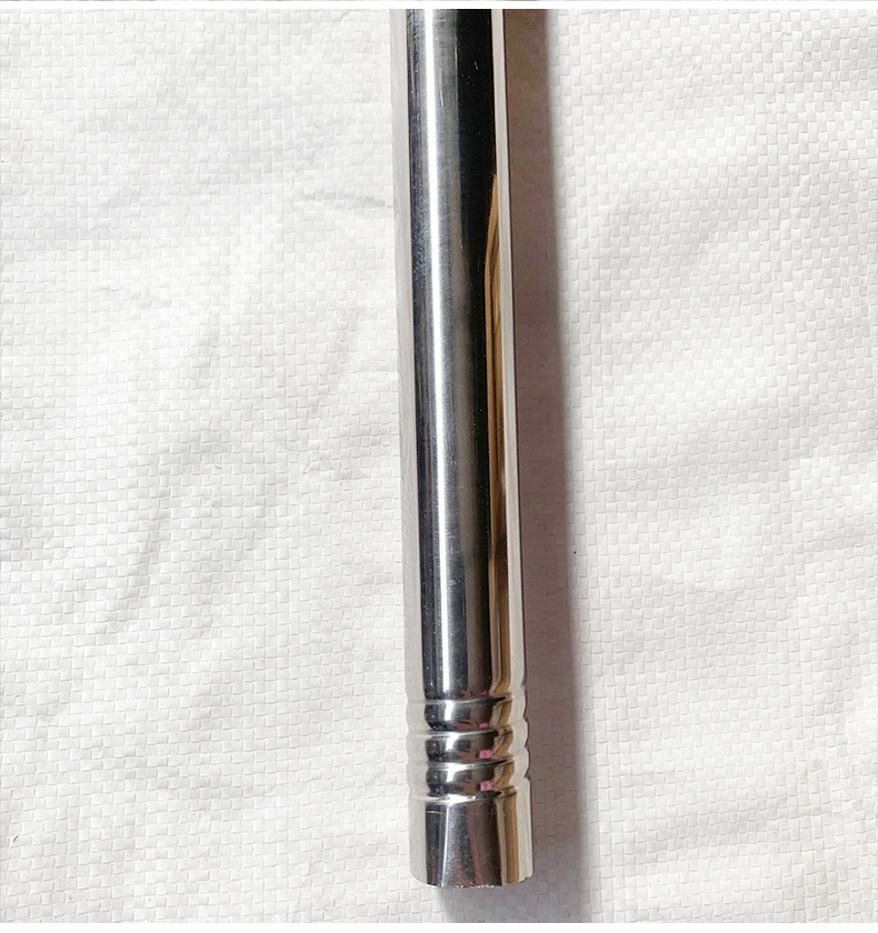 螺纹拖把杆不锈钢管304加厚旋转拖把杆不锈钢圆管 55cm伸缩杆厂家