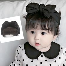 Baby wig hair band boy girl baby match Qi bangs headdress跨