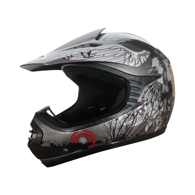 麒麟越野盔摩托车头盔电动车自行车头盔有dot认证ece 2206-阿里巴巴