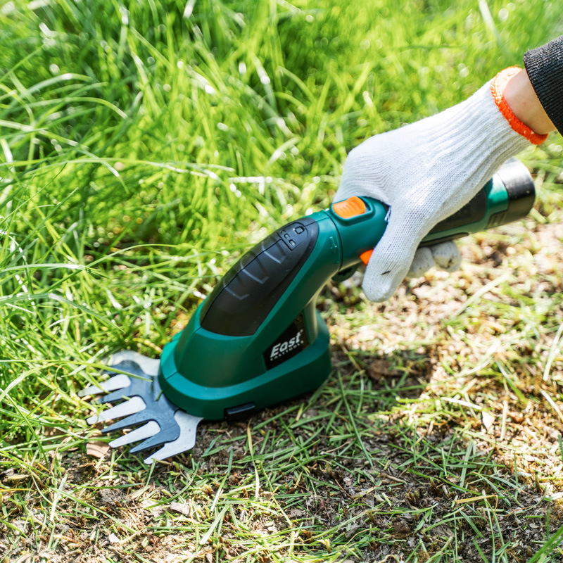 除草机电动草坪修剪刀小型家用割草多功能绿篱剪充电式修枝剪草机