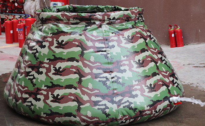 森林消防水囊袋软体大容量储水袋抗旱户外折叠水囊便携水池工地