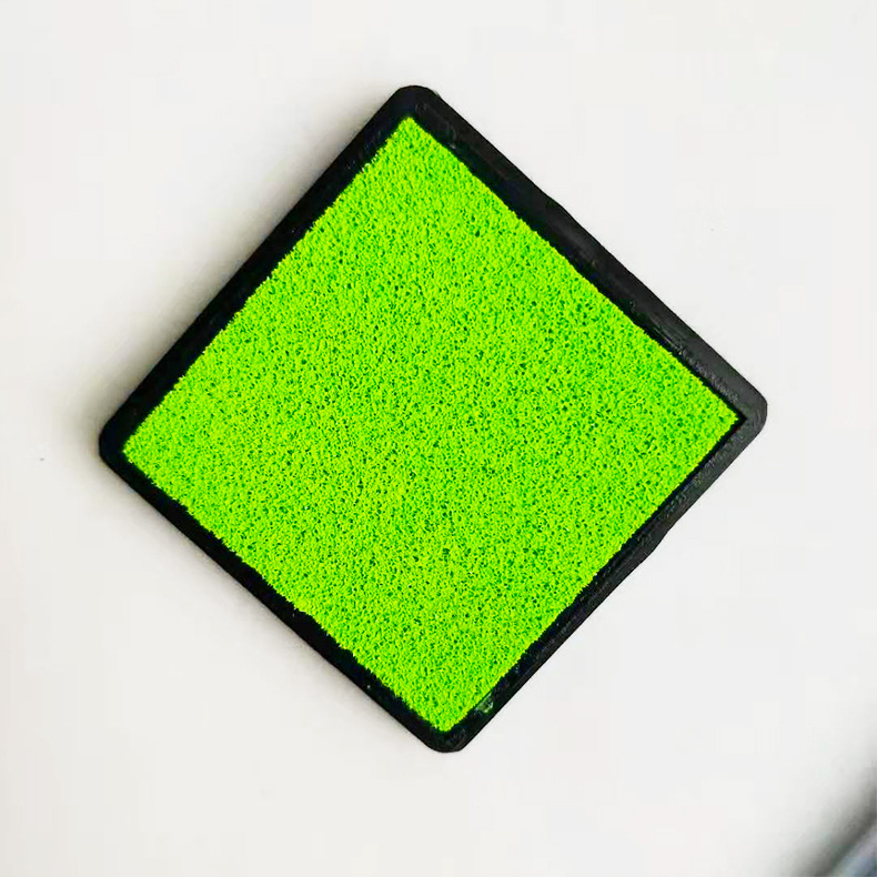 幼儿园手指印泥4*4 彩色小印泥 橡皮章指印画 diy涂鸦印章印台