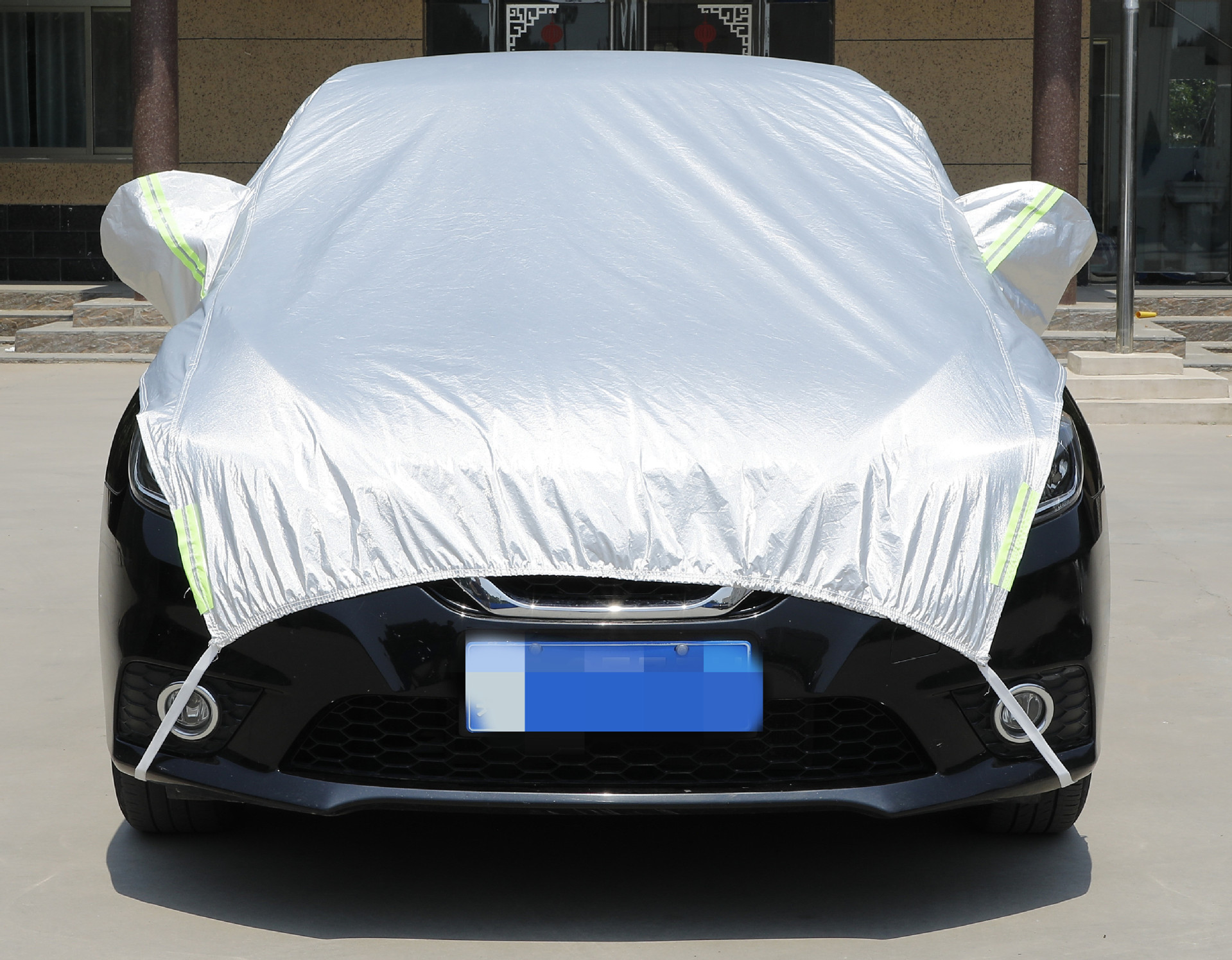 汽车防雪轿车半罩车衣防晒防雨罩子罩衣遮阳防尘冻小车盖车布