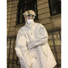40 美式高街小众个性侧拉链设计棉衣外套潮  MY902-P138控168