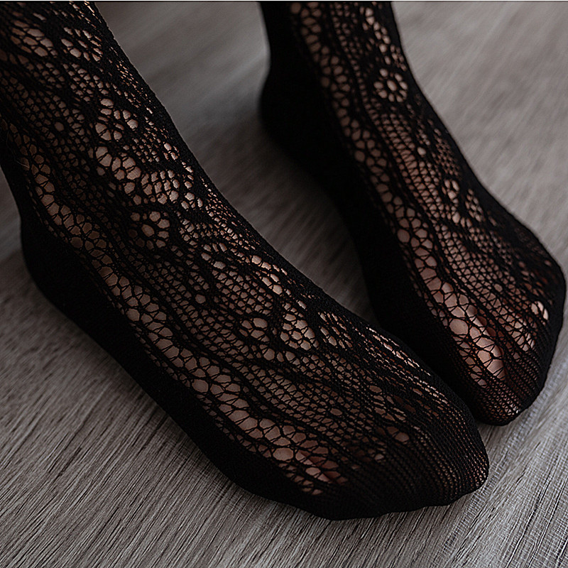 蕾丝女童中筒袜jk学生堆堆袜日系花边袜lolita洛丽塔二次元打底袜